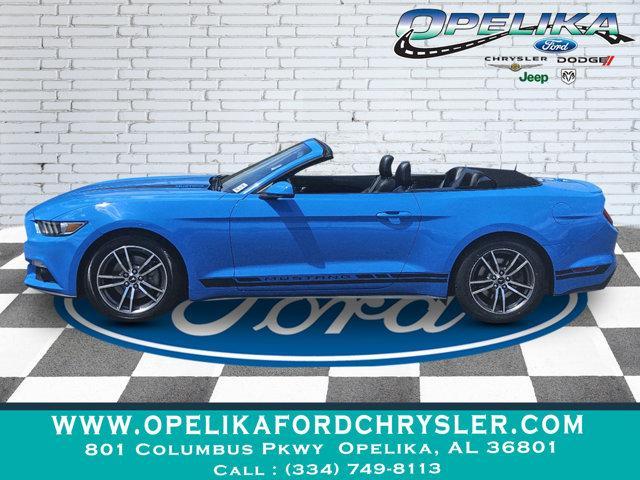 used 2017 Ford Mustang car, priced at $17,105