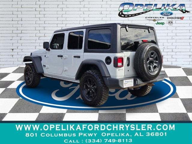 used 2023 Jeep Wrangler car, priced at $31,494