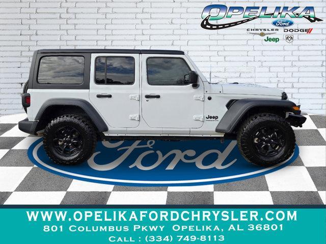 used 2023 Jeep Wrangler car, priced at $31,494