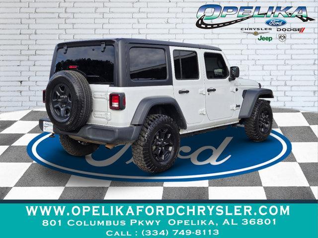 used 2023 Jeep Wrangler car, priced at $31,494