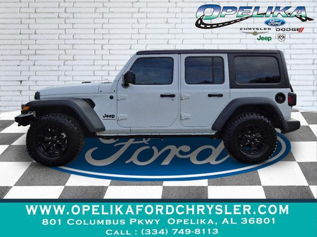 used 2023 Jeep Wrangler car, priced at $31,494