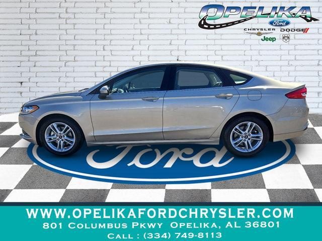 used 2018 Ford Fusion car, priced at $16,367