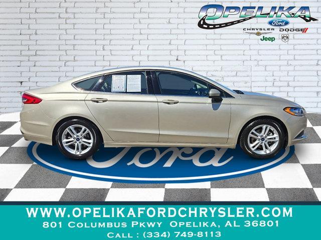 used 2018 Ford Fusion car, priced at $16,367