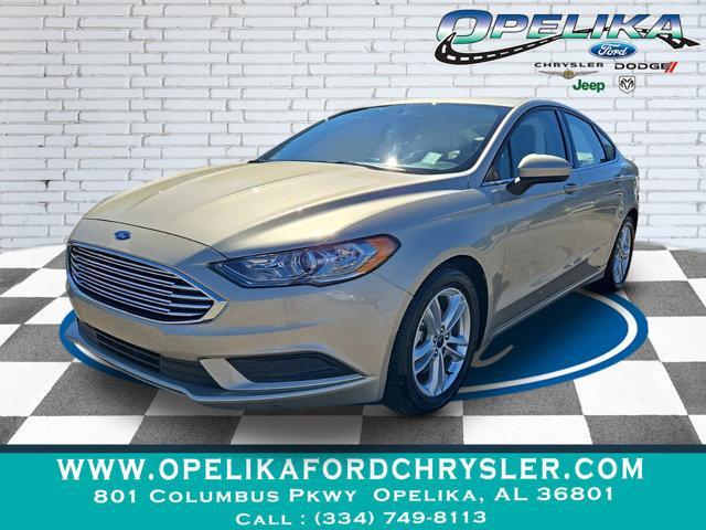 used 2018 Ford Fusion car, priced at $16,367