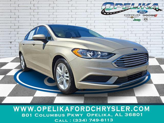 used 2018 Ford Fusion car, priced at $16,367