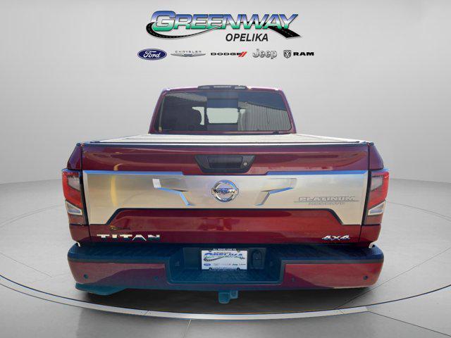 used 2021 Nissan Titan car, priced at $40,123