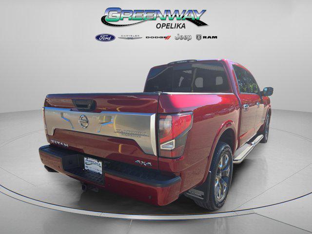 used 2021 Nissan Titan car, priced at $40,123