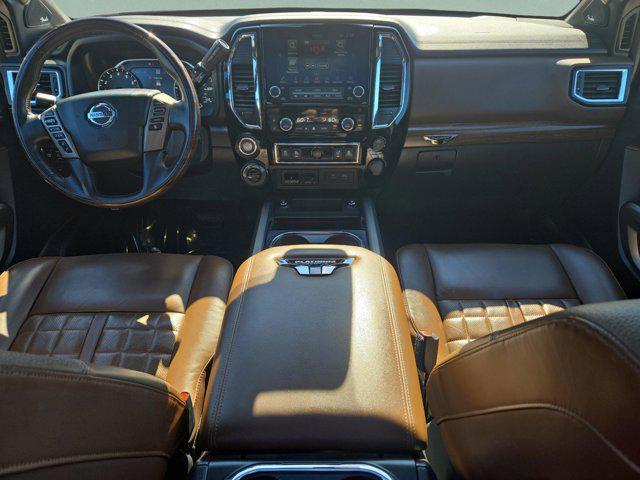 used 2021 Nissan Titan car, priced at $40,123