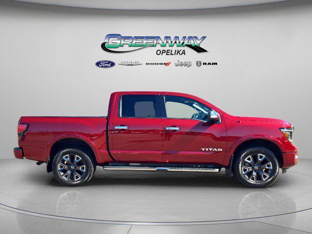 used 2021 Nissan Titan car, priced at $40,123