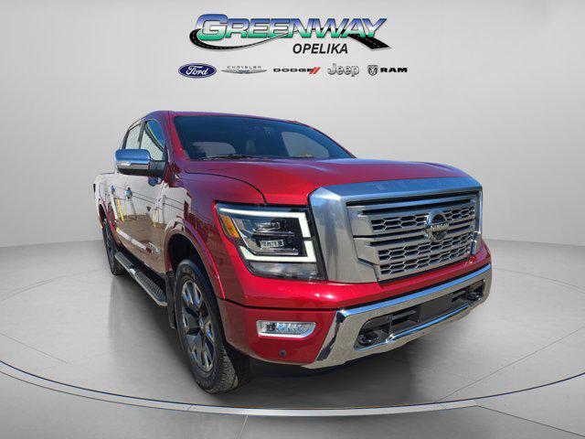 used 2021 Nissan Titan car, priced at $40,123