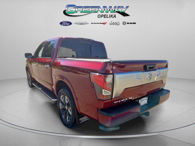 used 2021 Nissan Titan car, priced at $40,123