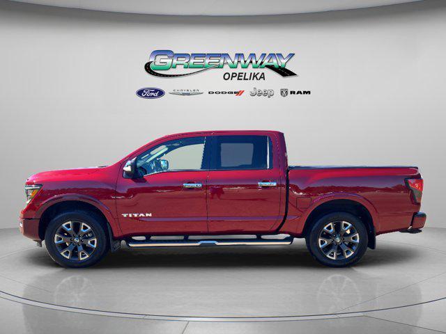 used 2021 Nissan Titan car, priced at $40,123