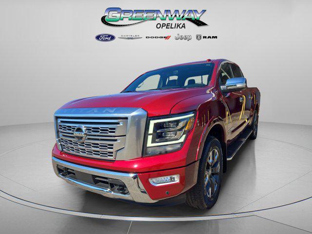 used 2021 Nissan Titan car, priced at $40,123