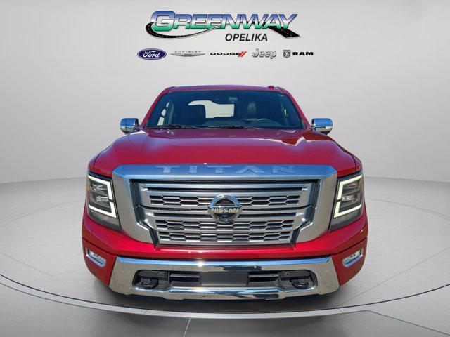 used 2021 Nissan Titan car, priced at $40,123
