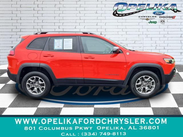 used 2021 Jeep Cherokee car, priced at $21,736