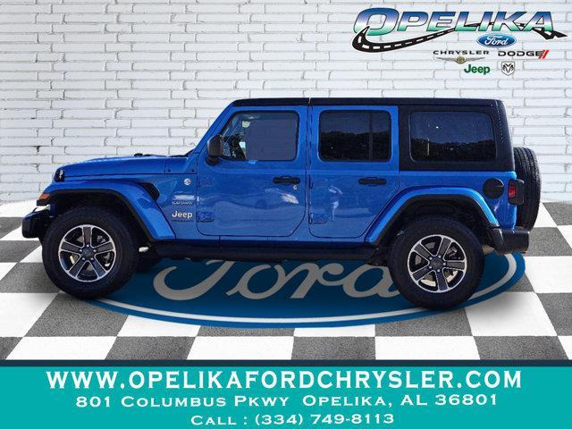 used 2023 Jeep Wrangler car, priced at $38,253