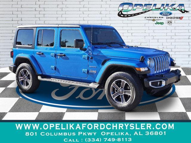 used 2023 Jeep Wrangler car, priced at $38,253