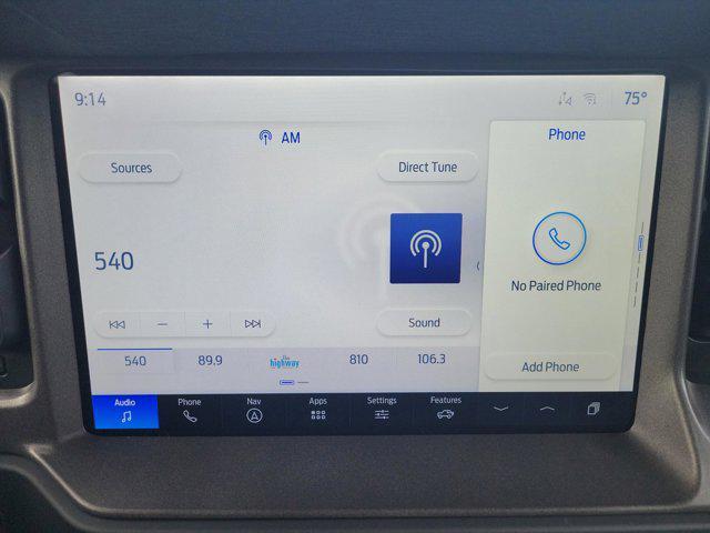 new 2025 Ford Bronco car, priced at $80,590