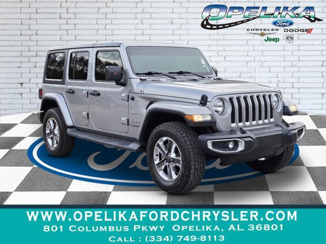 used 2019 Jeep Wrangler Unlimited car, priced at $33,622