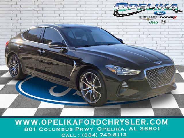 used 2021 Genesis G70 car, priced at $27,642