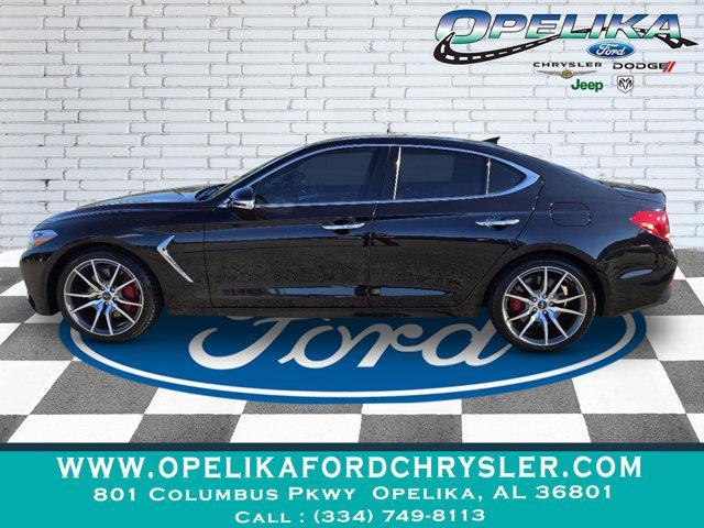 used 2021 Genesis G70 car, priced at $27,642