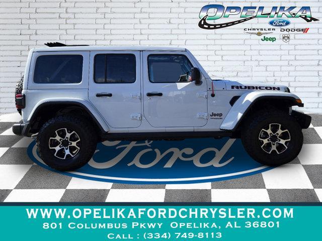 used 2021 Jeep Wrangler Unlimited car, priced at $41,758