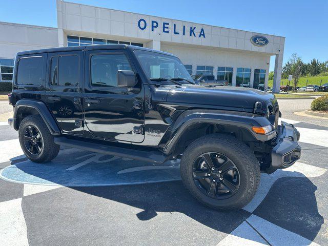 used 2021 Jeep Wrangler Unlimited car, priced at $42,587
