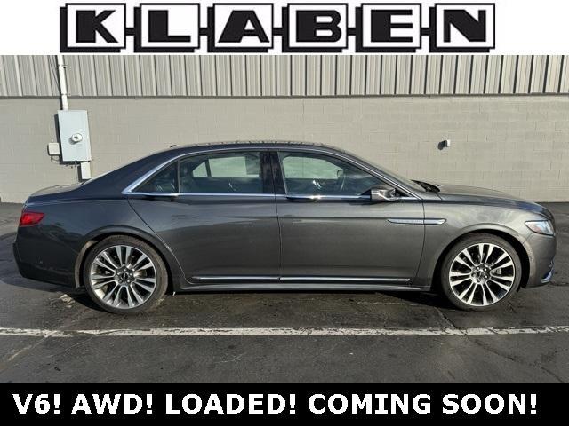 used 2017 Lincoln Continental car, priced at $25,988