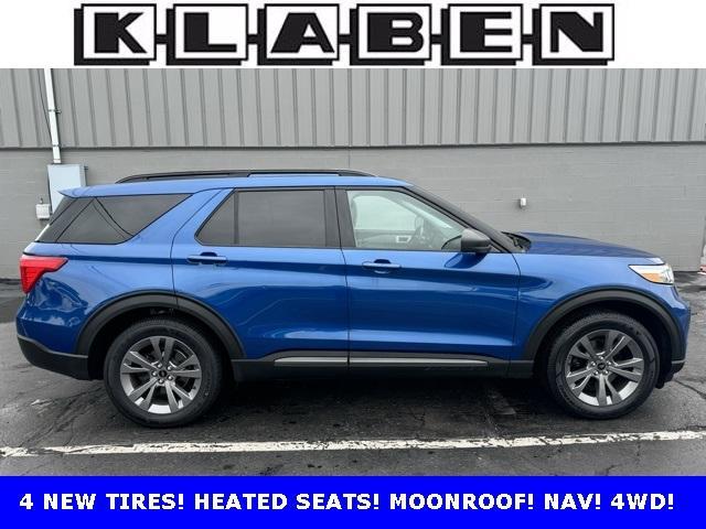 used 2021 Ford Explorer car, priced at $31,988