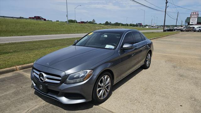 used 2018 Mercedes-Benz C-Class car, priced at $15,995