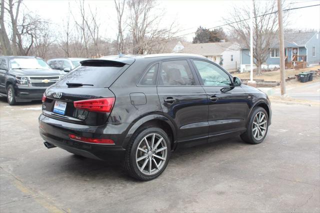 used 2018 Audi Q3 car, priced at $15,950