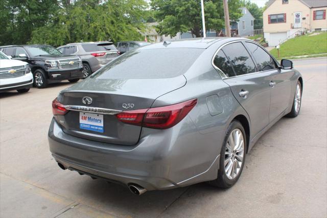 used 2021 INFINITI Q50 car, priced at $19,800