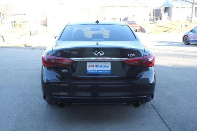 used 2019 INFINITI Q50 car, priced at $18,995