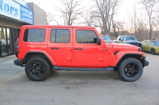 used 2021 Jeep Wrangler Unlimited car, priced at $26,495