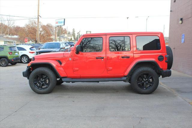 used 2021 Jeep Wrangler Unlimited car, priced at $26,495