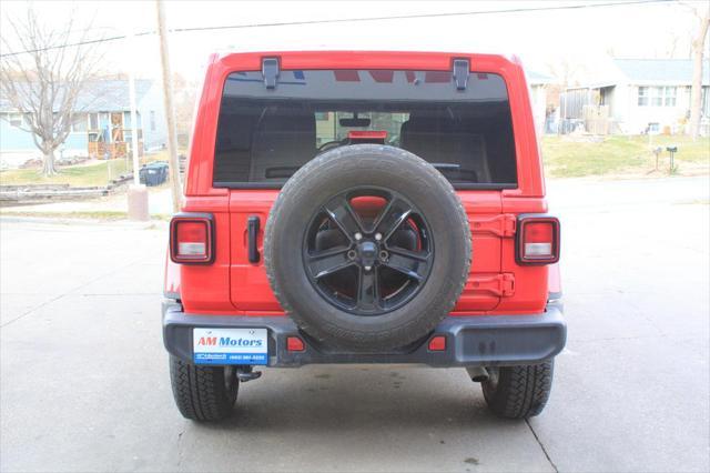 used 2021 Jeep Wrangler Unlimited car, priced at $26,495