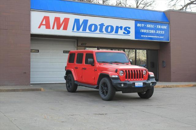 used 2021 Jeep Wrangler Unlimited car, priced at $26,495