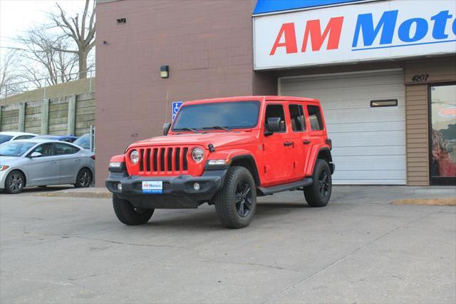 used 2021 Jeep Wrangler Unlimited car, priced at $26,495