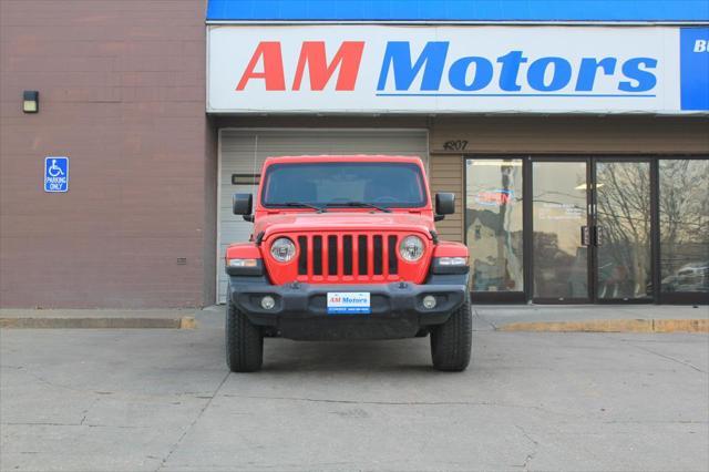 used 2021 Jeep Wrangler Unlimited car, priced at $26,495