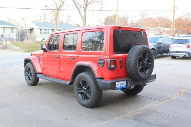 used 2021 Jeep Wrangler Unlimited car, priced at $26,495