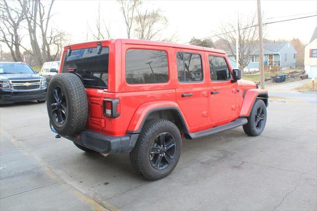 used 2021 Jeep Wrangler Unlimited car, priced at $26,495