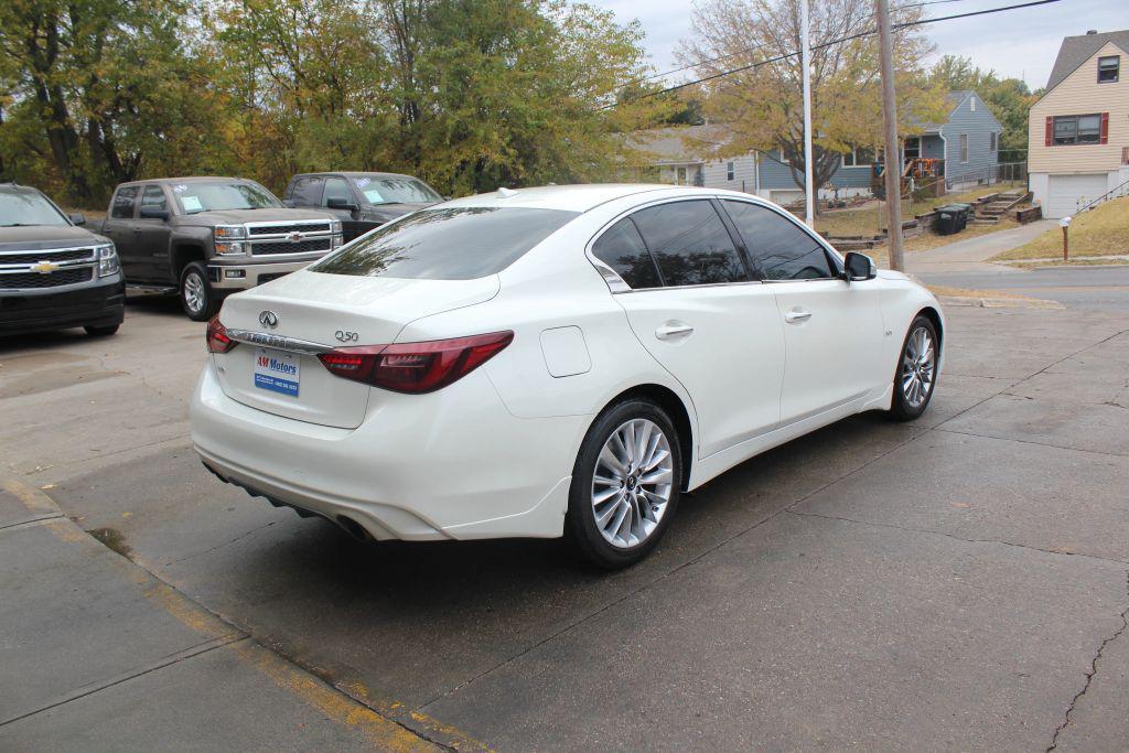 used 2018 INFINITI Q50 car, priced at $18,995
