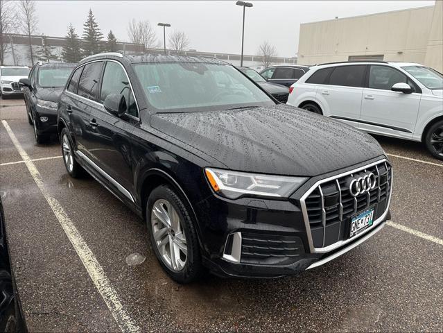 used 2021 Audi Q7 car, priced at $35,999