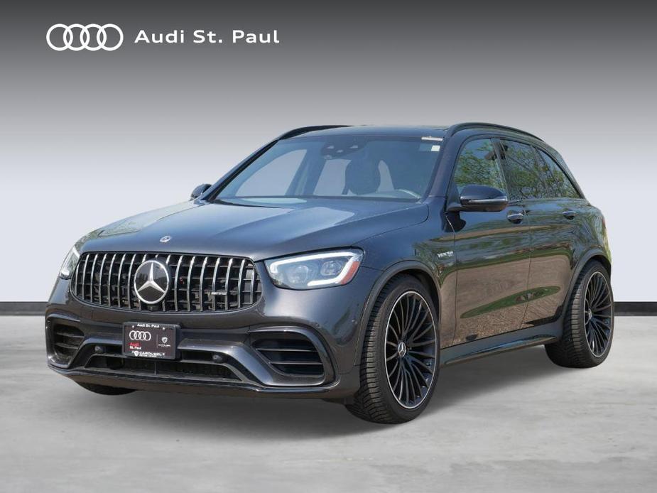 used 2020 Mercedes-Benz AMG GLC 63 car, priced at $56,999