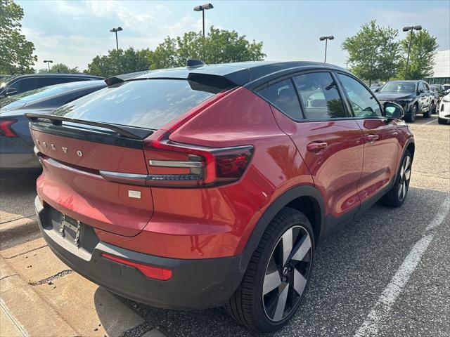 used 2022 Volvo C40 Recharge Pure Electric car, priced at $30,499