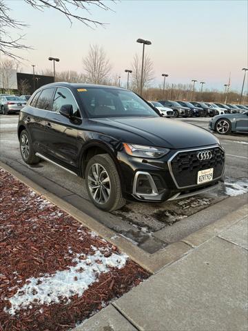 used 2021 Audi Q5 car, priced at $33,500