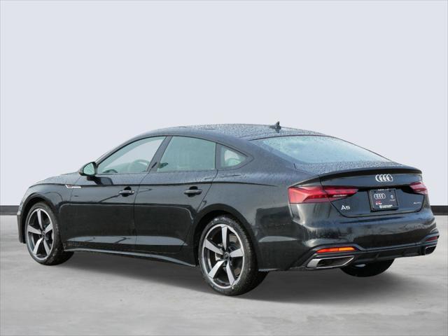 new 2025 Audi A5 Sportback car, priced at $57,490