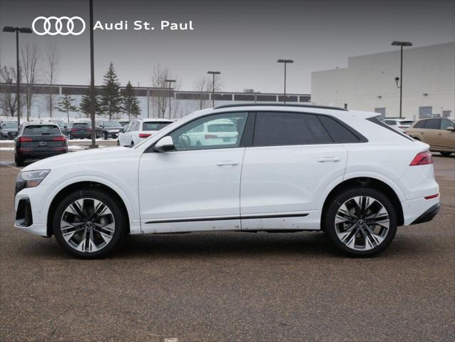 new 2025 Audi Q8 car, priced at $86,560