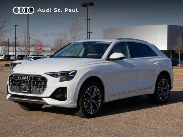 new 2025 Audi Q8 car, priced at $83,210