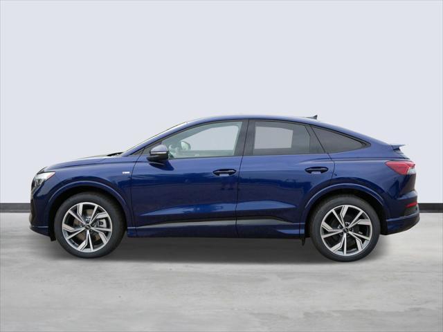 new 2024 Audi Q4 e-tron Sportback car, priced at $63,327